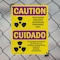 Signmission Radiation & Laser Sign, 14 in H x 10 in W, Plastic, Rectangle OS-2PACK-CR-P-1014-L-10167 - alternate 5